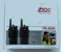 HBS TR-400 PMR EL TELSİZİ  ( İkili Set, Çengel Kulaklık hediyeli)