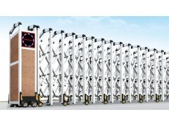 12 Metre Motorlu Akordiyon Bariyer Sistemi