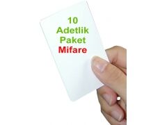 10 adet 1.Sınıf MIFARE Kart