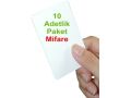 10 adet 1.Sınıf MIFARE Kart