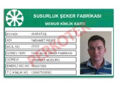 Barkodlu, İsim, resim, logo ve bilgi girişli personel yaka kartı (10 lu paket)