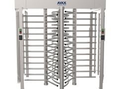 P55 DOUBLE Boy Turnikesi Paslanmaz Çelik 304