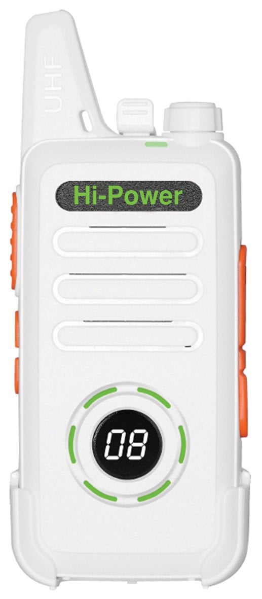 Teknoben Hi Power Lisanssız El Telsizi Beyaz