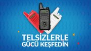 Teknoben Hi Power Lisanssız El Telsizi Kırmızı 4 Lü Set + 4 Çengel Kulaklık