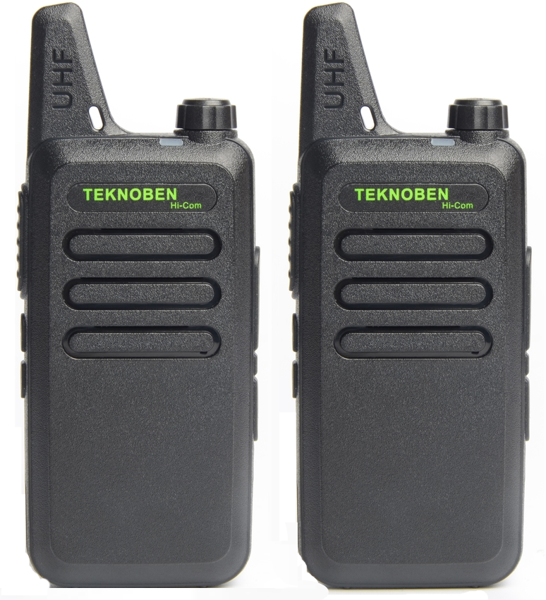 Teknoben Hi-Com Lisanssız El Telsizi İkili Set