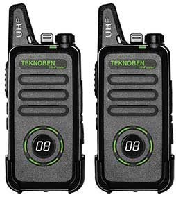 Teknoben Hi Power Lisanssız El Telsizi Siyah 2 li set