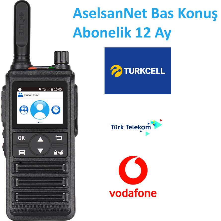 AselsanNet Bas Konuş Abonelik Paketi 1 Yıllık