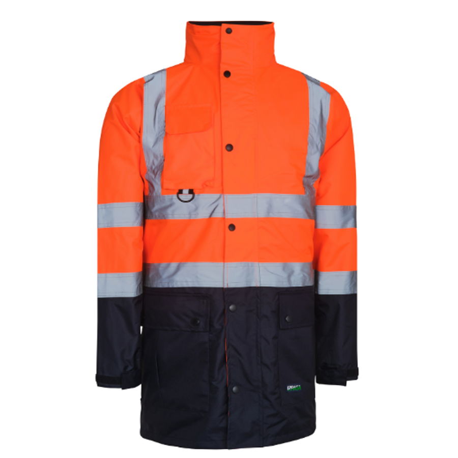 NT44 IZRASA™ 300 D Oxford 5+1 Reflektörlü Parka 5 Farklı Kullanım Modeli Turuncu