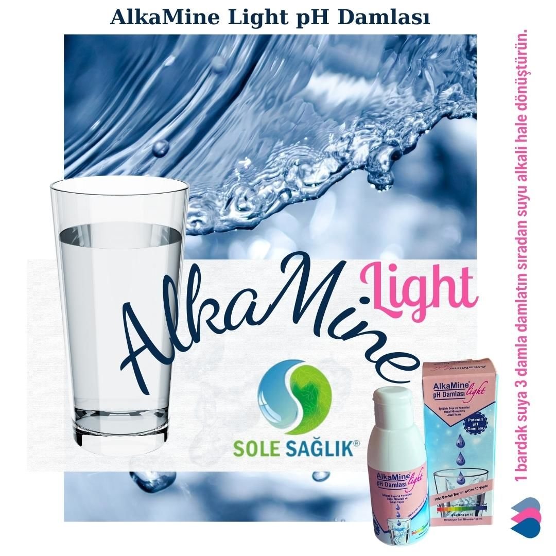 Sole Sağlık Alkamine Light Ph Damlası 3'Lü Set (2 Alana 1 Bedava)
