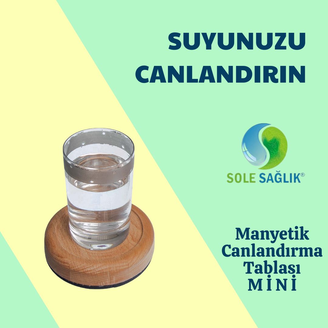 Sole Manyetik Canlandırma Tablası Mini Boy (Bardak Ve Şişe Altı)