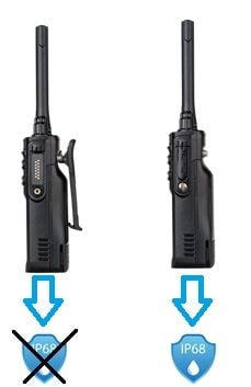 HBS DT-1000 ( Dijital / Analog ) EL TELSİZİ VHF