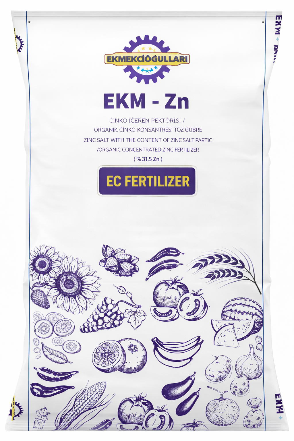 Çinko Sülfat Heptahidrat (ZnSO4.7H2O) (25 KG'lık Torba)